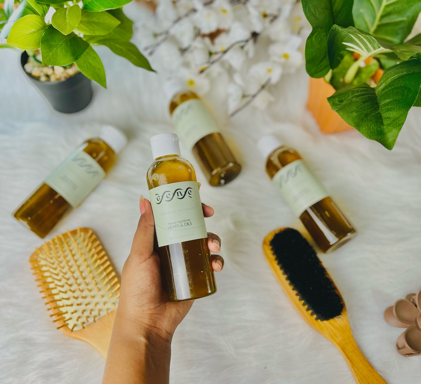 Gene products with brushes